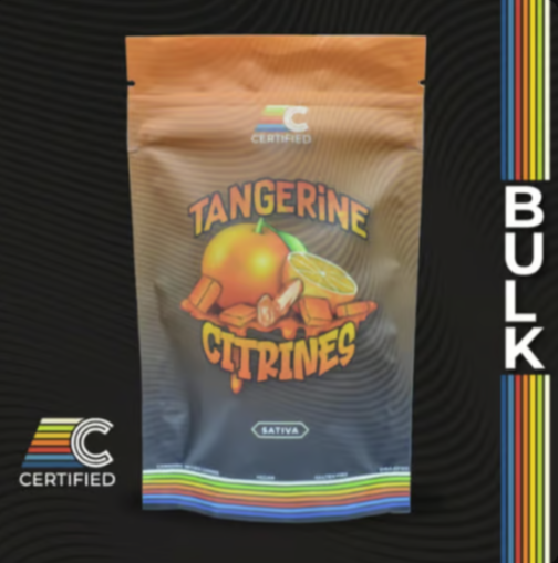 Photograph of product: Tangerine Citrines | 40 x 10mg