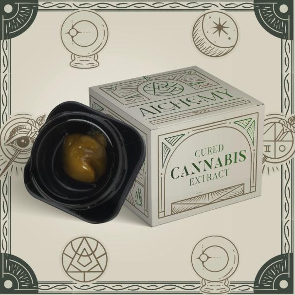 Photograph of product: ALCHEMY PAPAYA BOMB CURED RESIN 1G