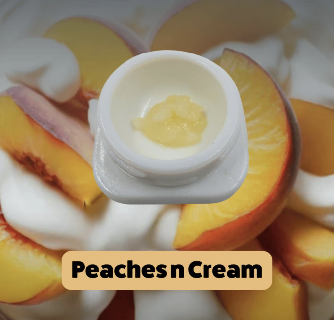 Photograph of product: Glazed Peaches N' Cream 1g Wax