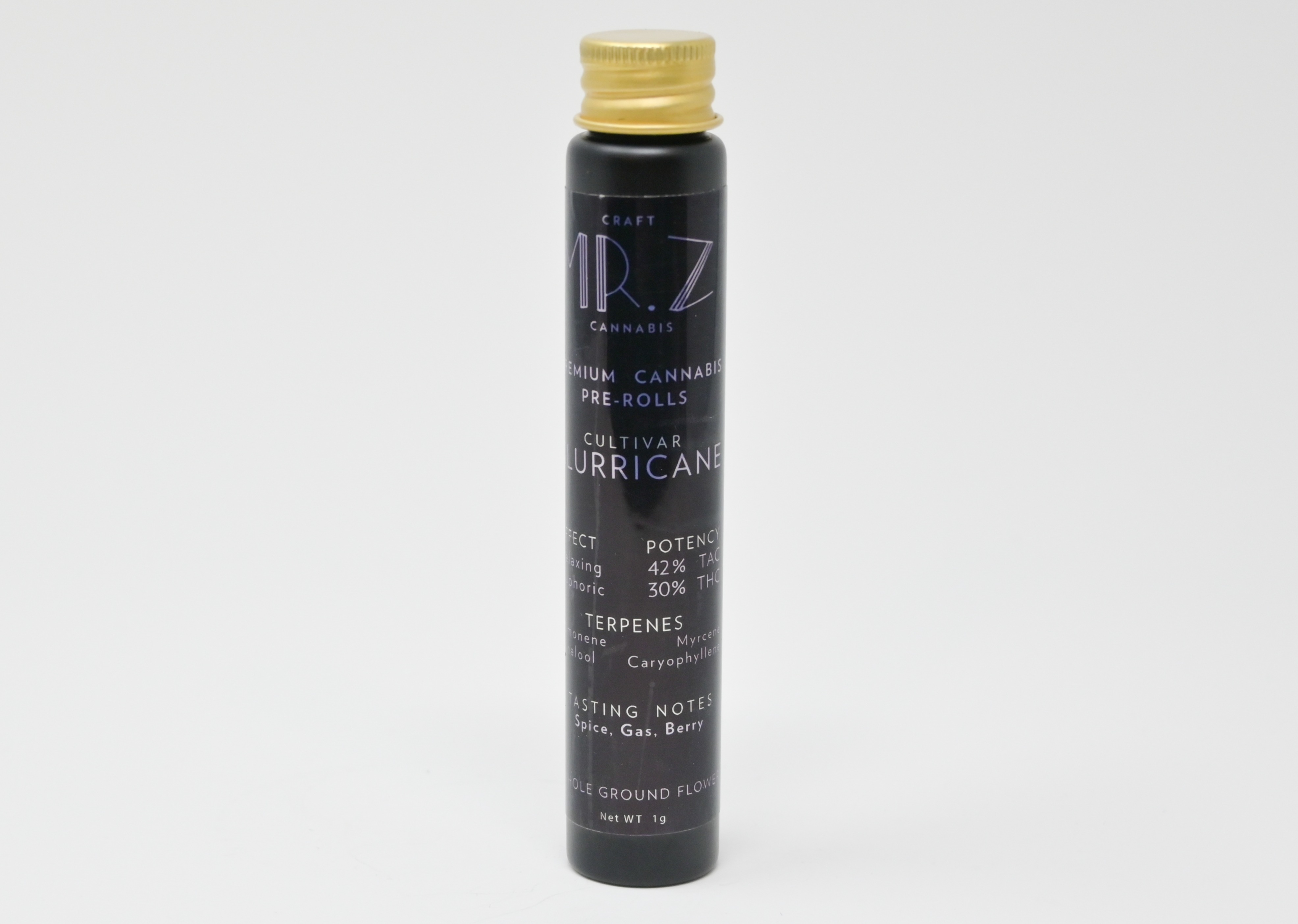 Photograph of product: Mr. Z Craft Oui'd Slurricane Preroll