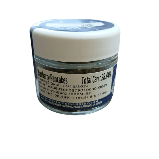 Photograph of product: Wave Rider - Blueberry Pancakes 3.5g Flower - 