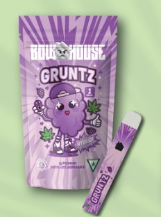Photograph of product: Gruntz Disposable Vape by Bow House