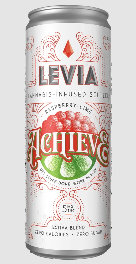 Photograph of product: Raspberry-Lime Seltzer 5mg