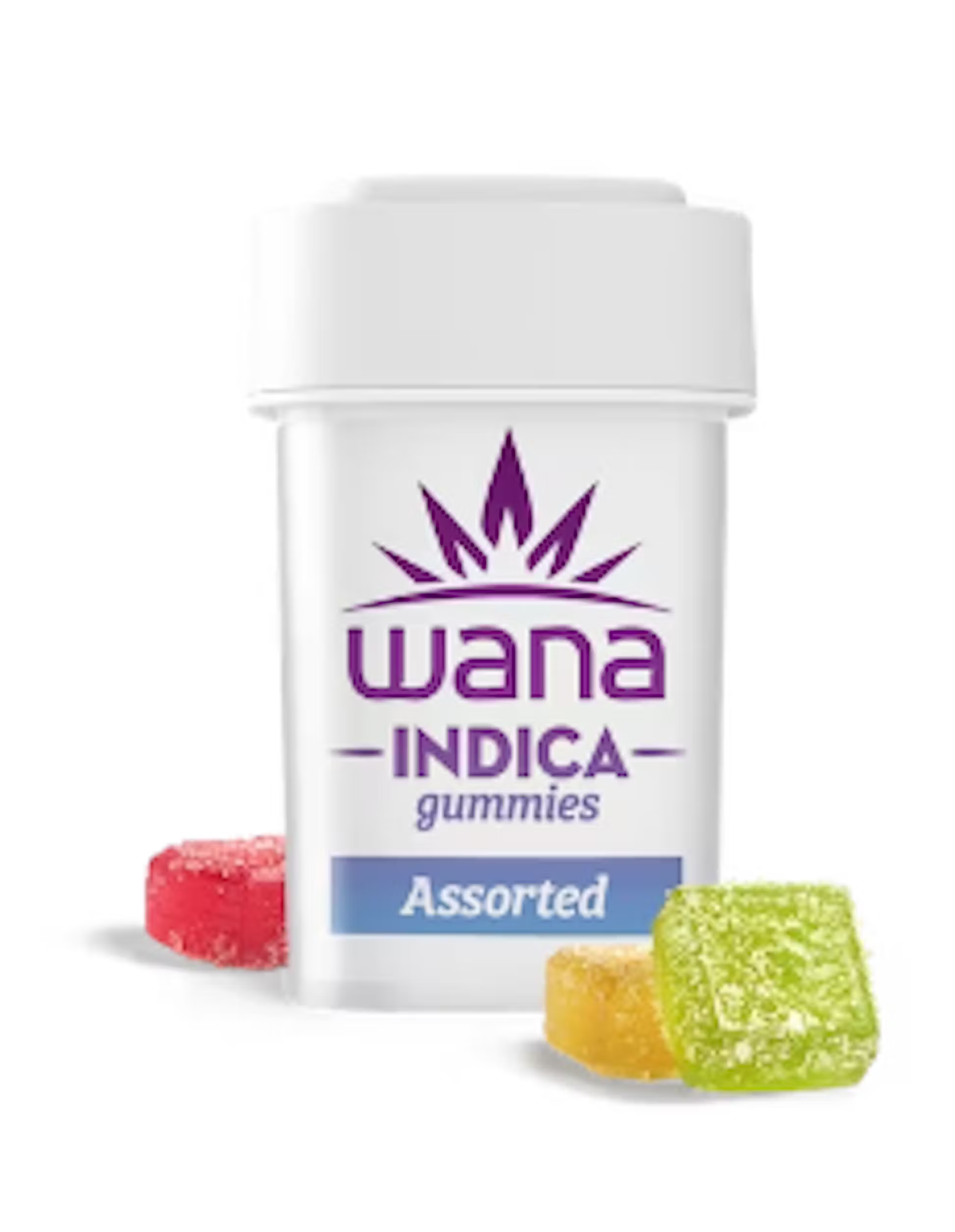 Photograph of product: Wana Gummies 100mg - Indica