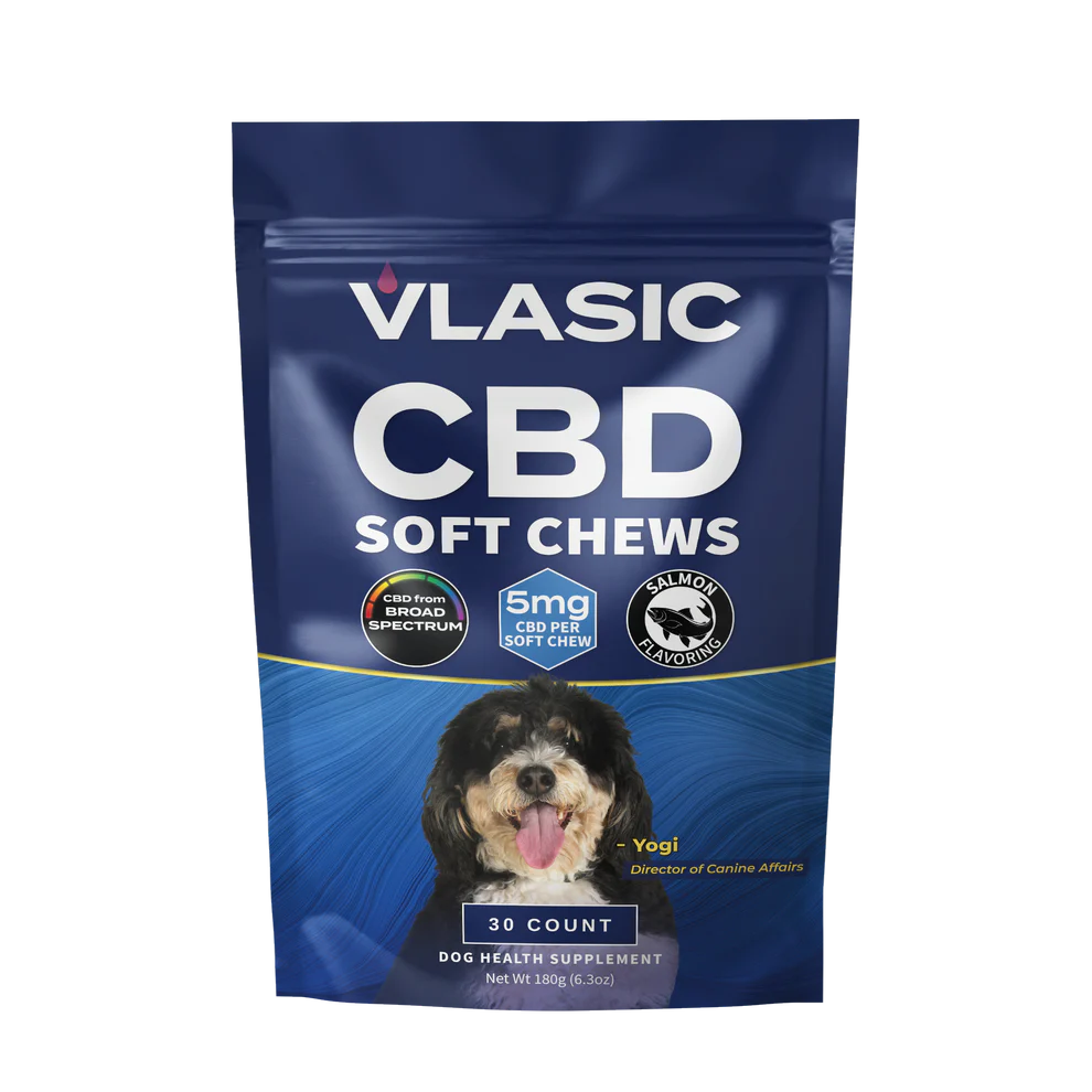 Photograph of product: Vlasic - Salmon Dog Chews - 30ct - 150mg CBD