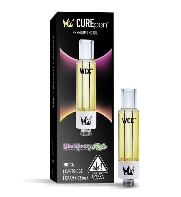 Photograph of product: Blackberry Kush - WCC 1g CUREpen - 