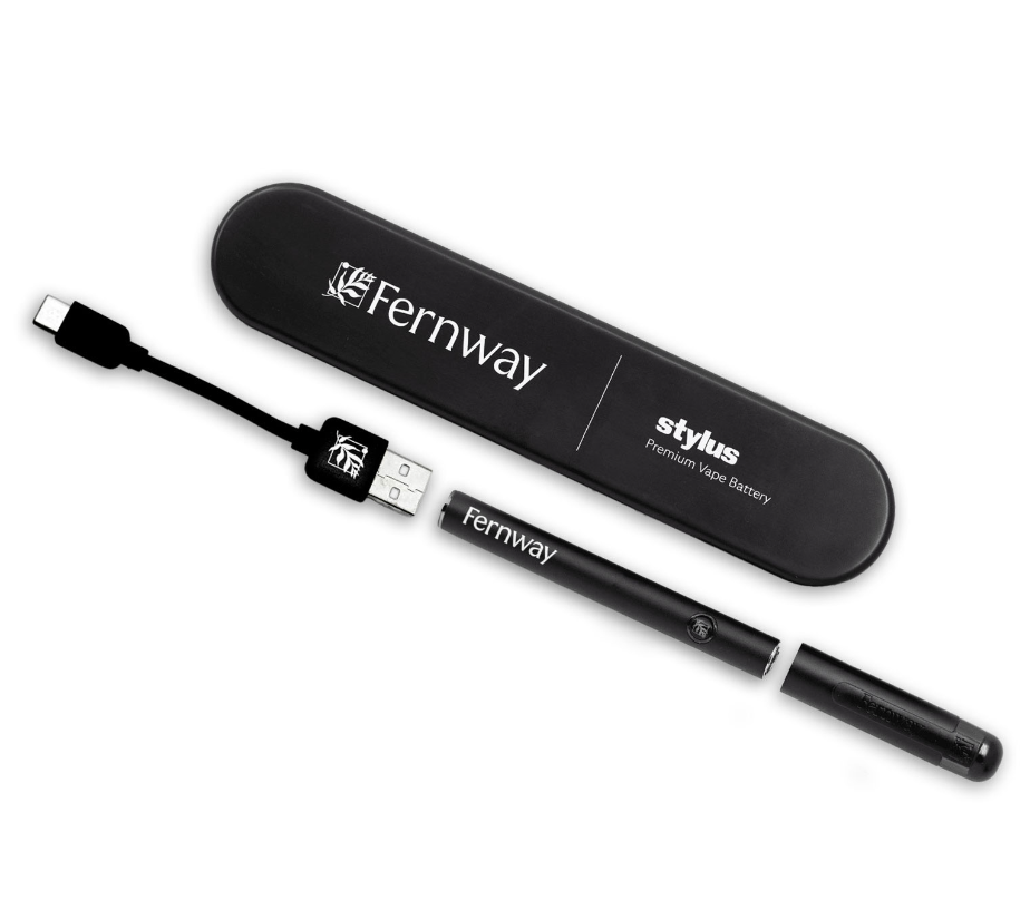 Photograph of product: Fernway - Stylus 510 Vape Battery - Black
