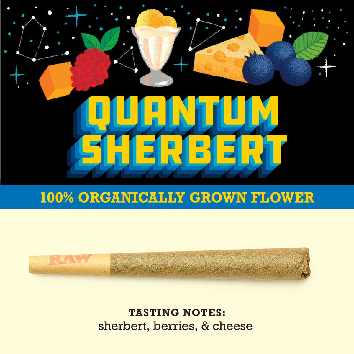 Photograph of product: Pre-Roll - Quantum Sherbert
