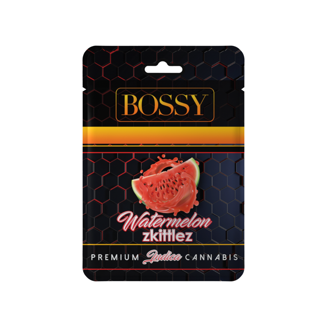 Photograph of Product: Bossy | Watermelon Zkittlez Distillate Cartridge | 1g