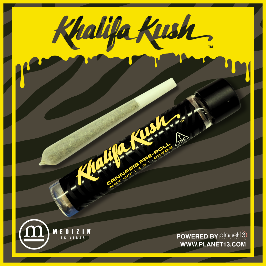 Photograph of product: Khalifa Kush Khalifa Kush 1g Preroll