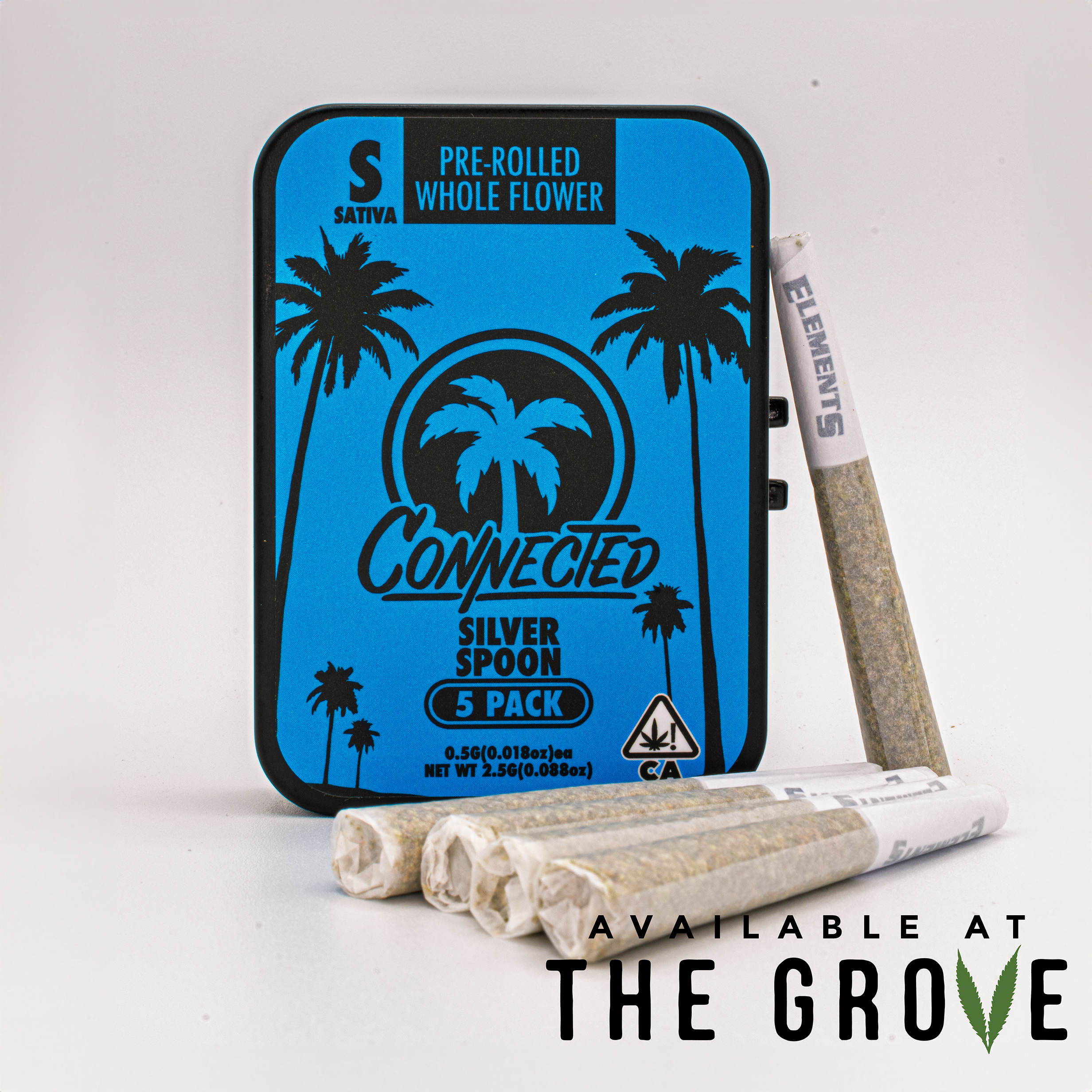 Photograph of product: Connected Oui'd | Silver Spoon - 5 Pack Pre-rolls