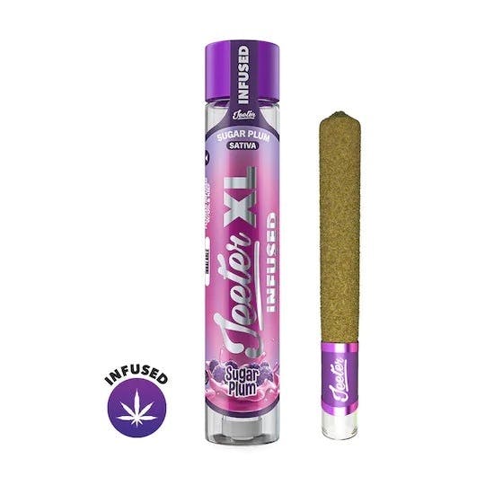 Photograph of product: Jeeter XL - 2G Infused Pre-roll - Sugar Plum