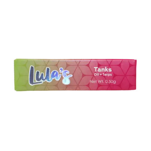 Photograph of product: Lula's | Tanks | Tart Apricot | 0.5g