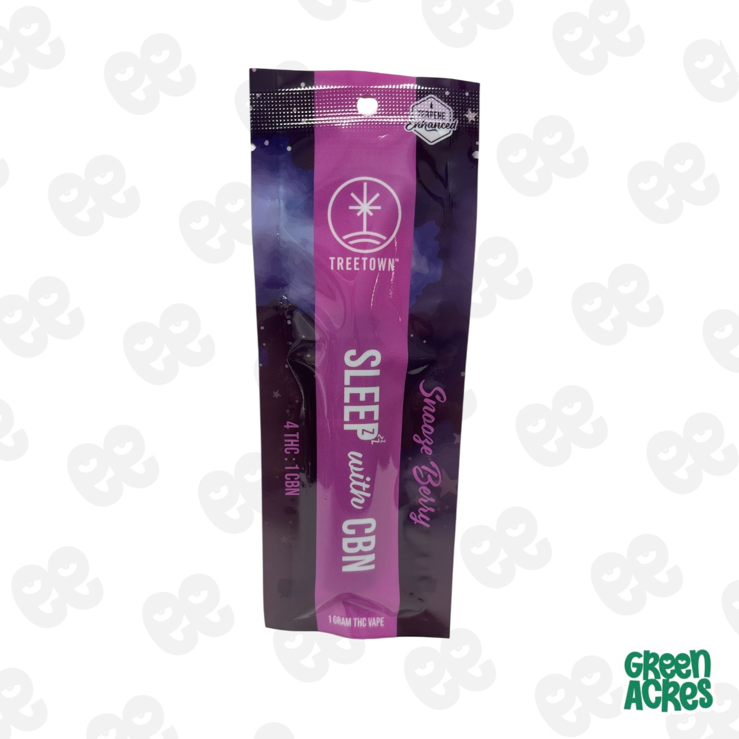 Photograph of product: Tree Town: Snooze Berry 1G Sleep W/CBN Vape