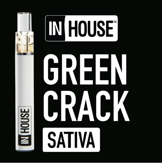 Photograph of product: Green Crack Disposable | In House