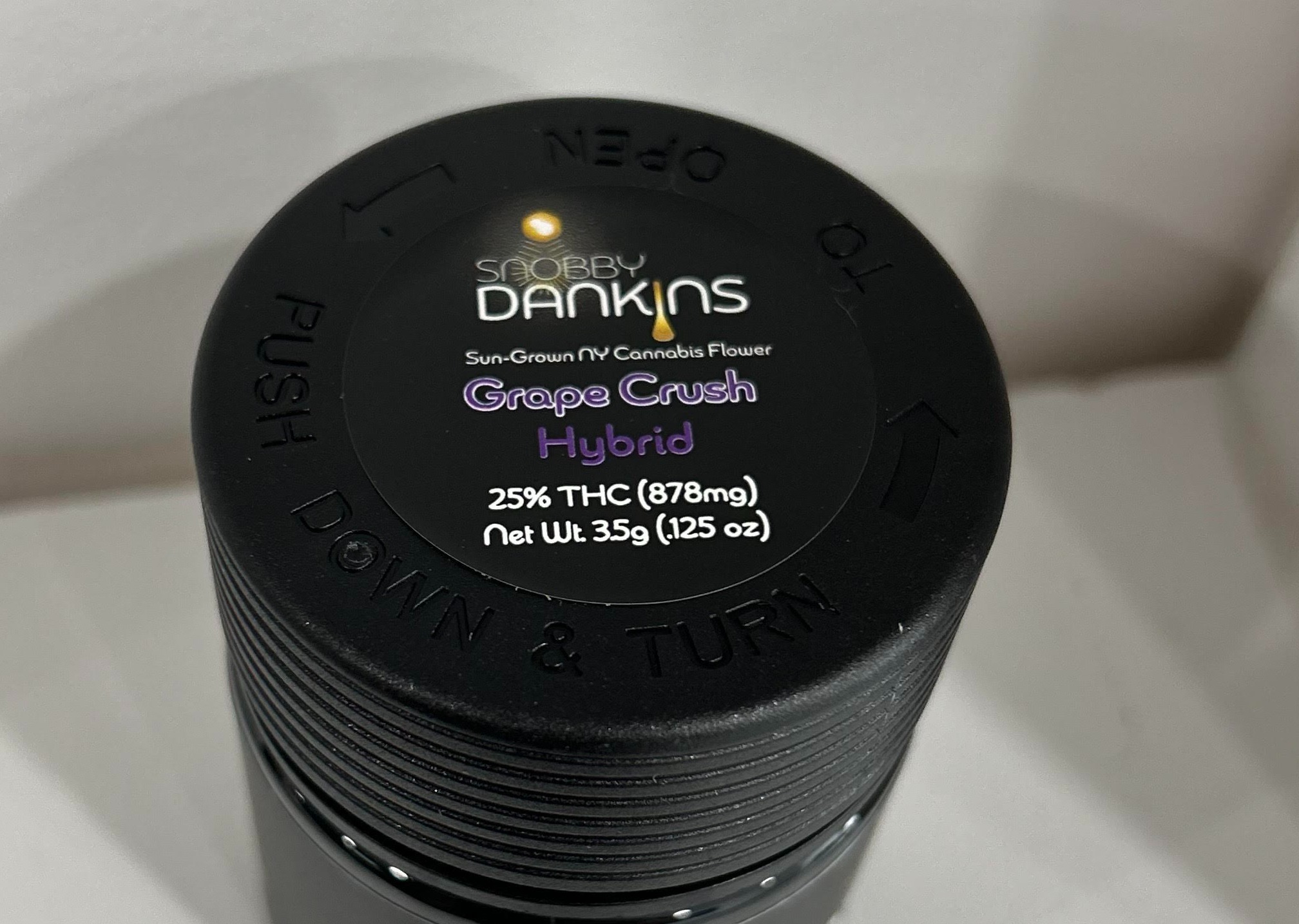 Photograph of product: Snobby Dankins | FLX Kush | Flower - 3.5g
