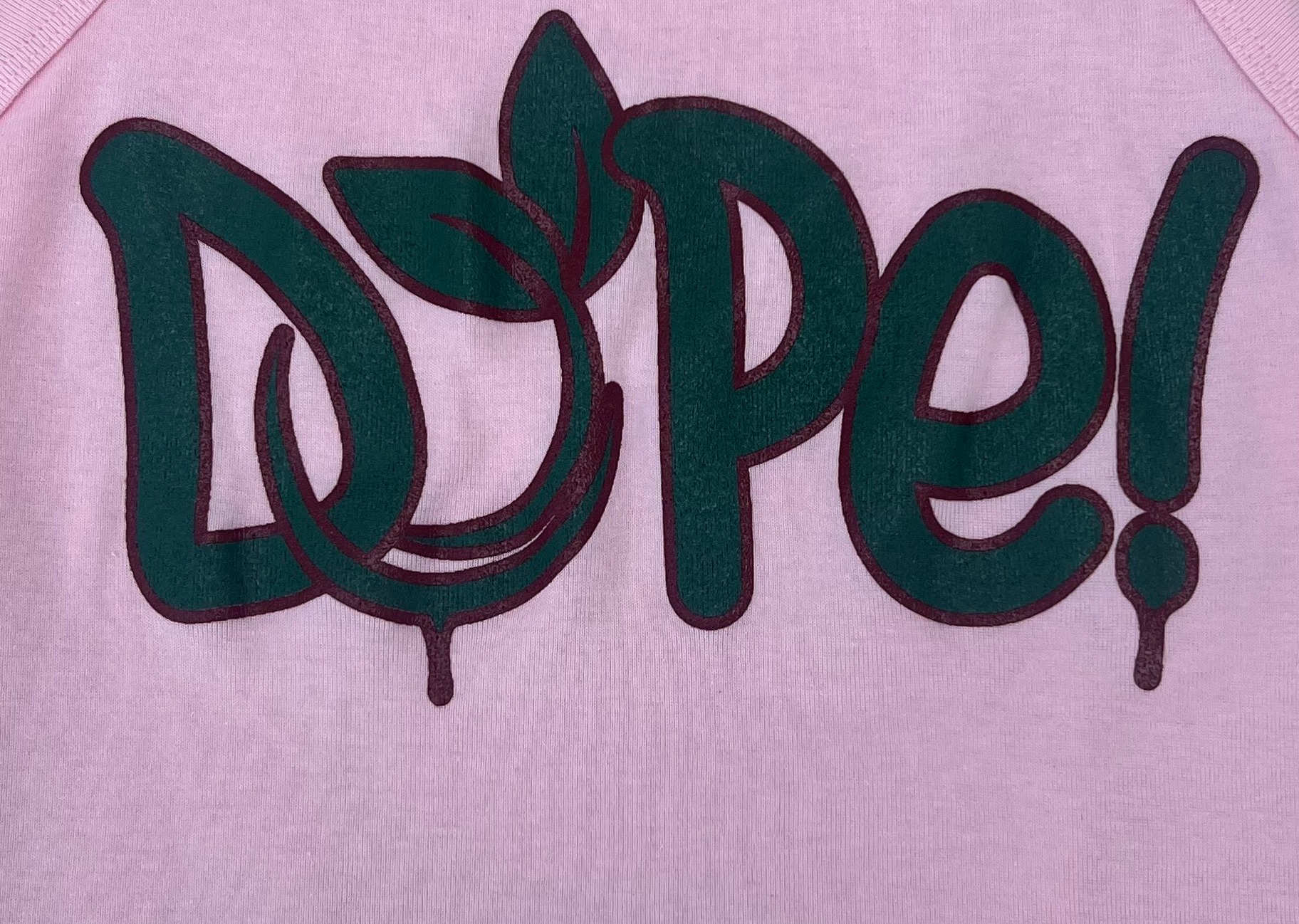 Photograph of product: The Social Leaf | Merch | Pink Sleeveless Crop Top | Medium