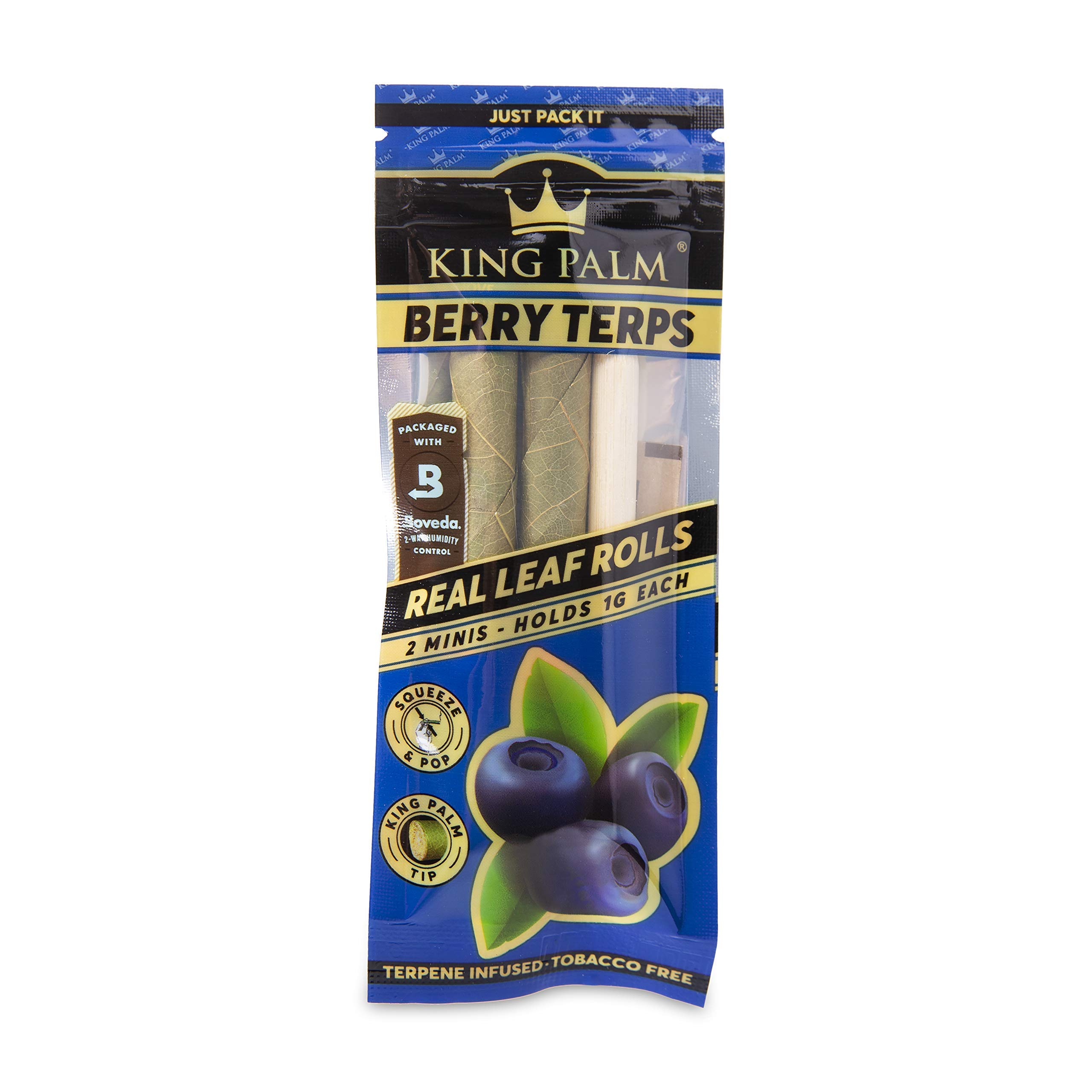 Photograph of product: King Palm - Mini Tubes - Berry Terps