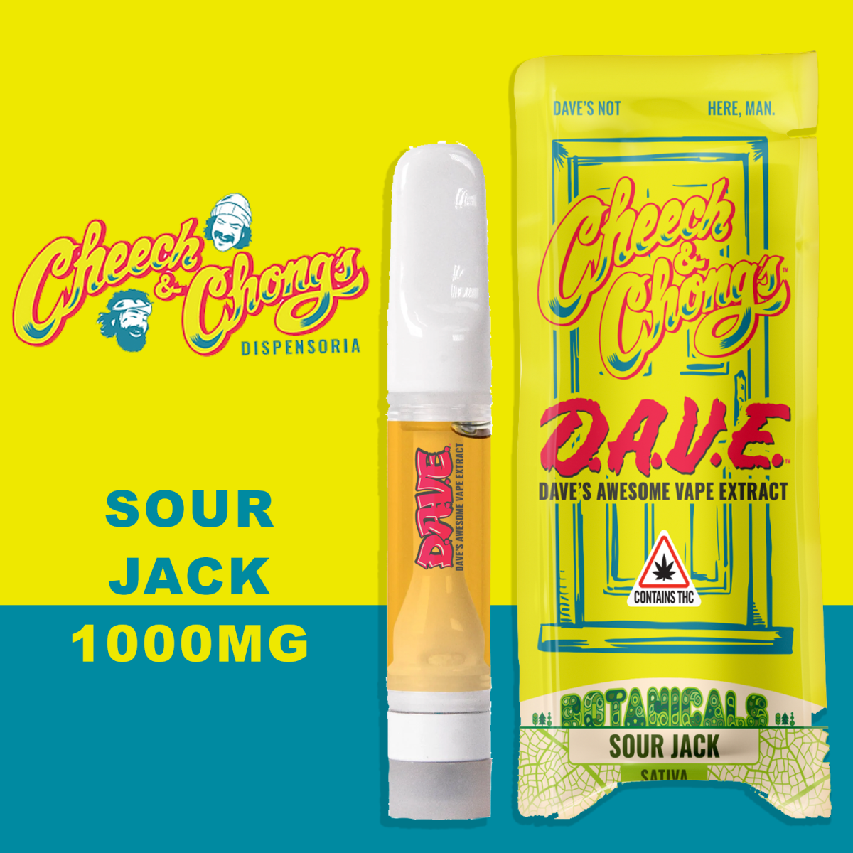 Photograph of product: Cheech & Chong | Sour Jack Cart