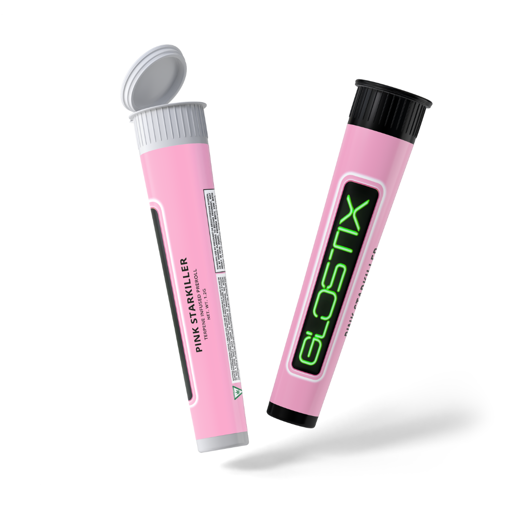Photograph of product: GloStix - Pre-Roll - Pink Starkiller