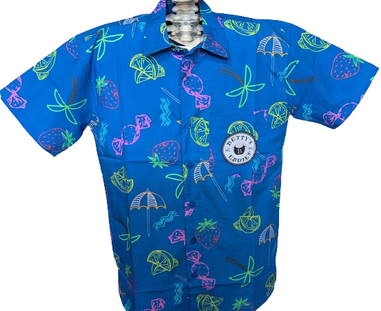 Photograph of product: Betty's Eddies Beach Button-Down Shirt