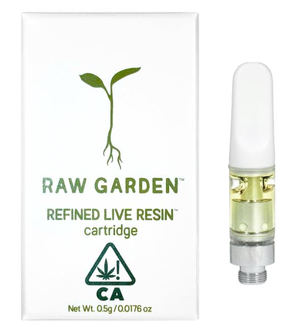 Photograph of product: FROSTED ZINN .5G - RAW GARDEN