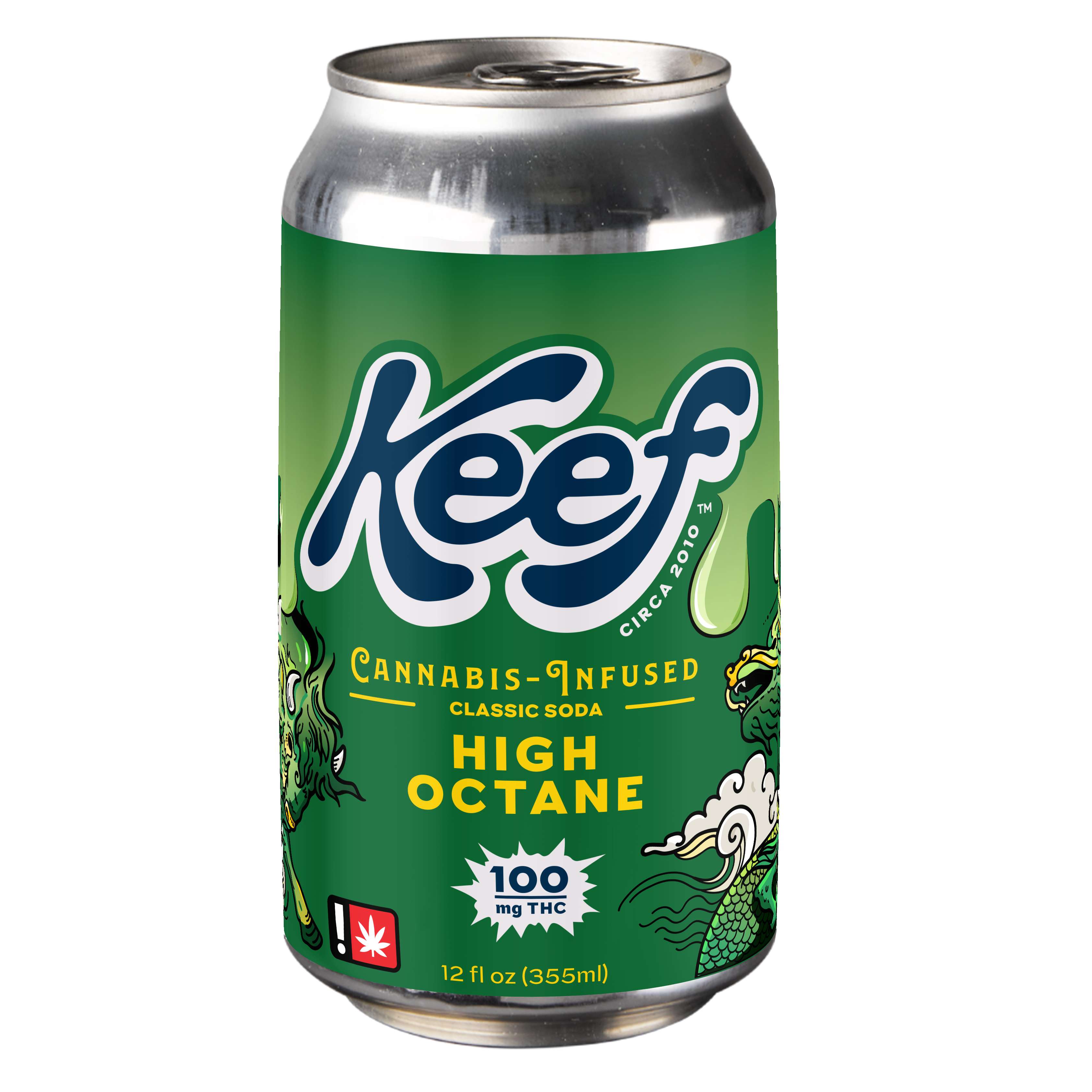Photograph of product: Keef > Classic Sodas 100mg > High Octane Xtreme