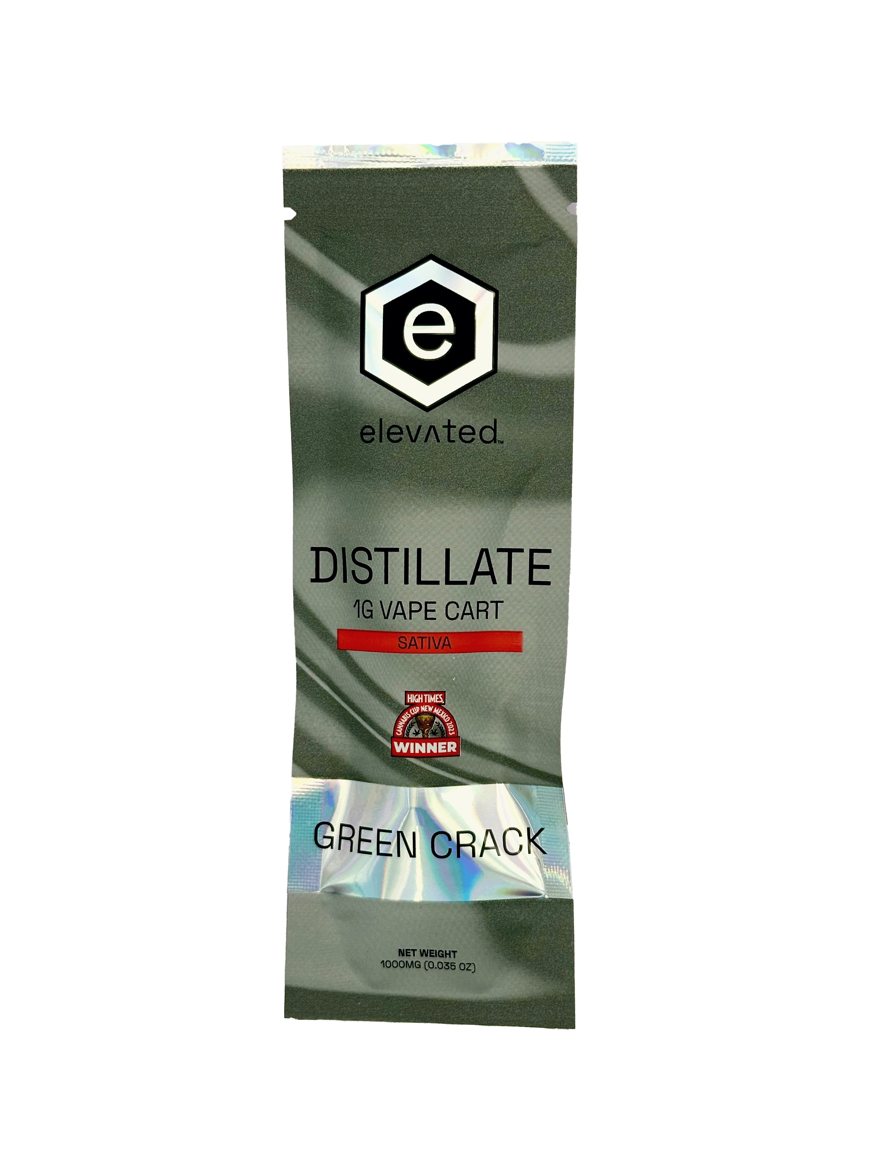 Photograph of product: Elevated - Cartridge - - Green Crack (S)