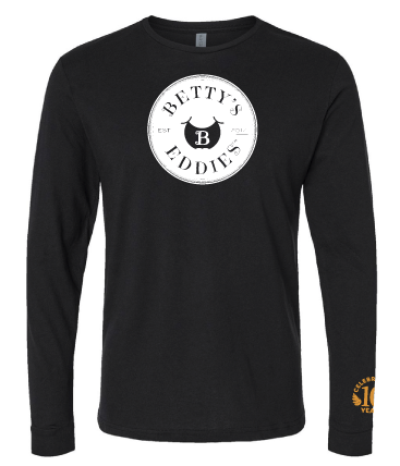 Photograph of product: Betty's Eddies Black Long Sleeve Shirt