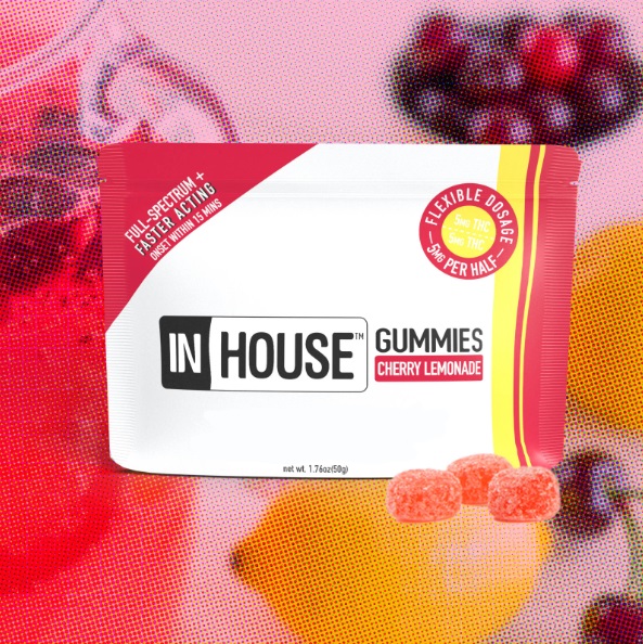 Photograph of product: Cherry Lemonade | 5mg/20ct Gummies