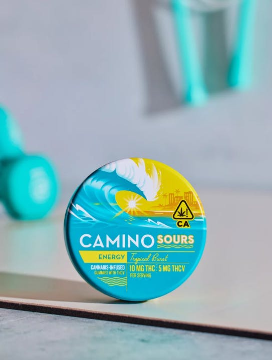 Photograph of product: TROPICAL BURST | ENERGY | 2:1 THC:THC-V | 10PK
