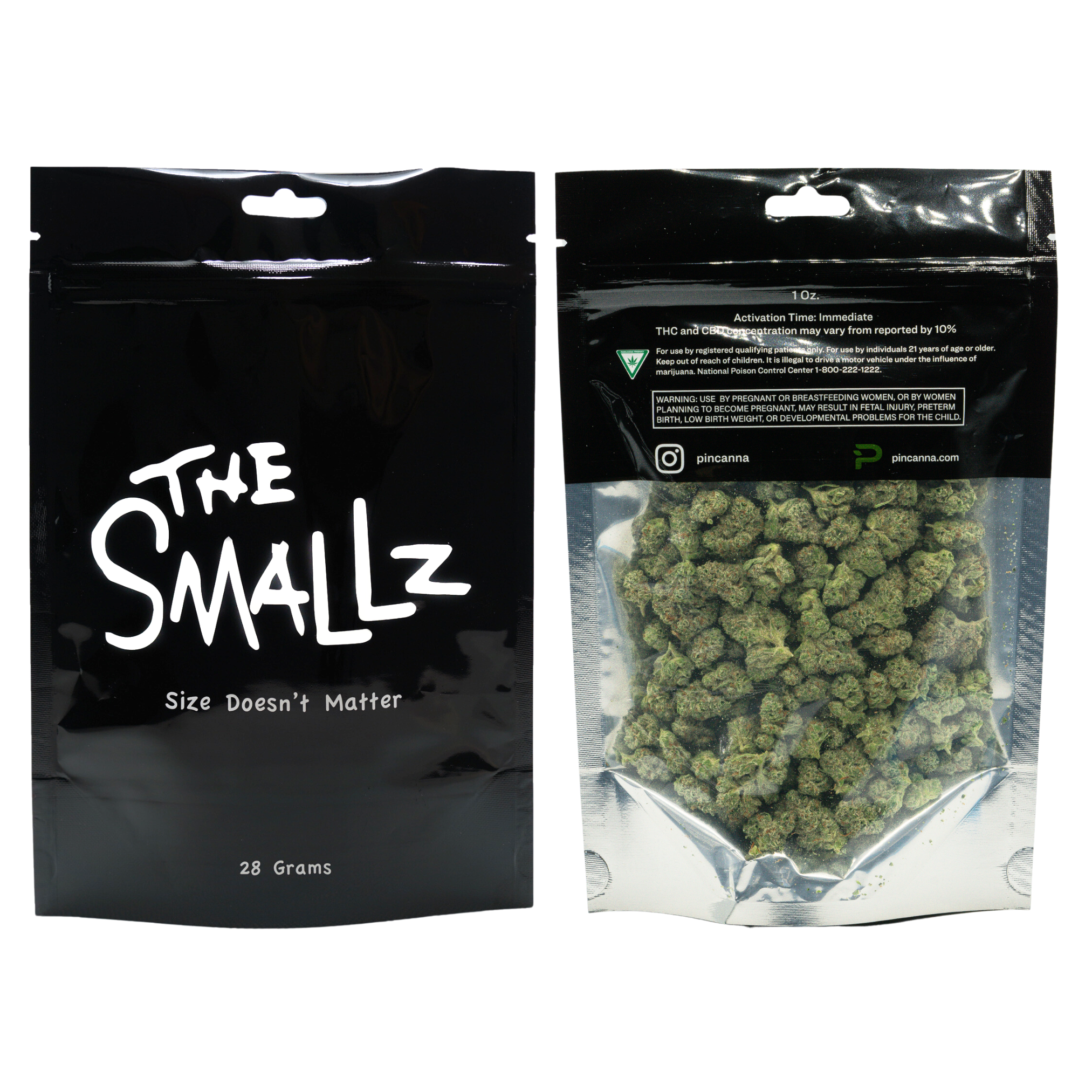 Photograph of product: The Smallz - Gush Mintz (1oz) - 28g