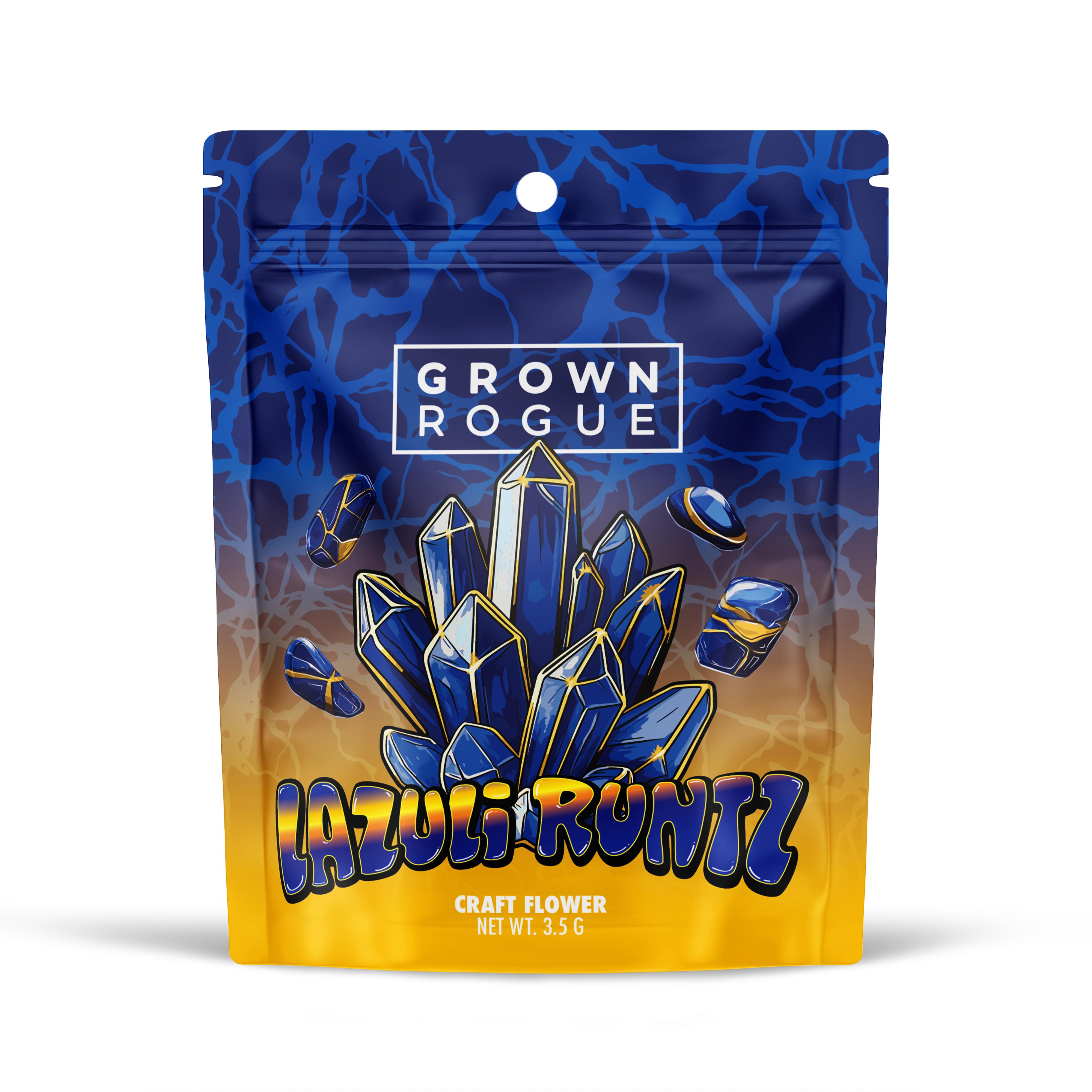 Photograph of product: Grown Rogue - 3.5g Prepack - Lazuli Runtz