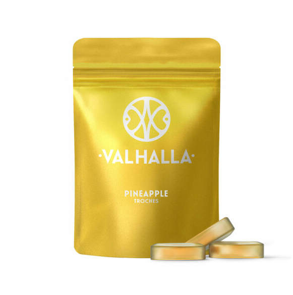 Photograph of product: 10ct/100mg Troches (Pineapple)