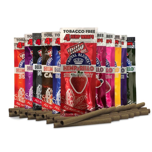 Photograph of product: Rillo Size - Blueberry Wraps - 4pack - 