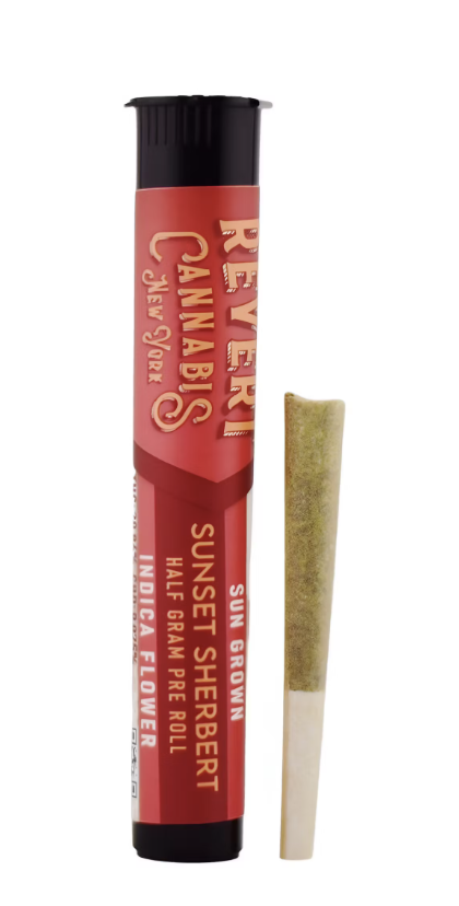 Photograph of product: Sunset Sherbert - .5g Pre-roll