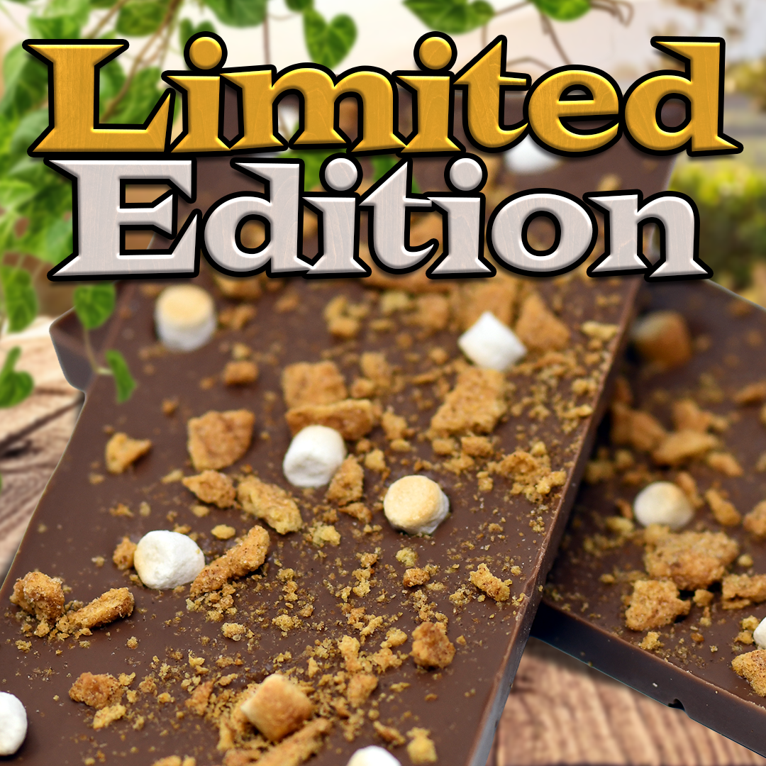 Photograph of product: Toasted Cinnamon S'mores Milk Chocolate Bar | 100mg