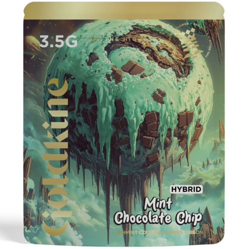 Photograph of product: Goldkine | Mint Chocolate Chip (Smalls) Pre-Pack Flower - 14g