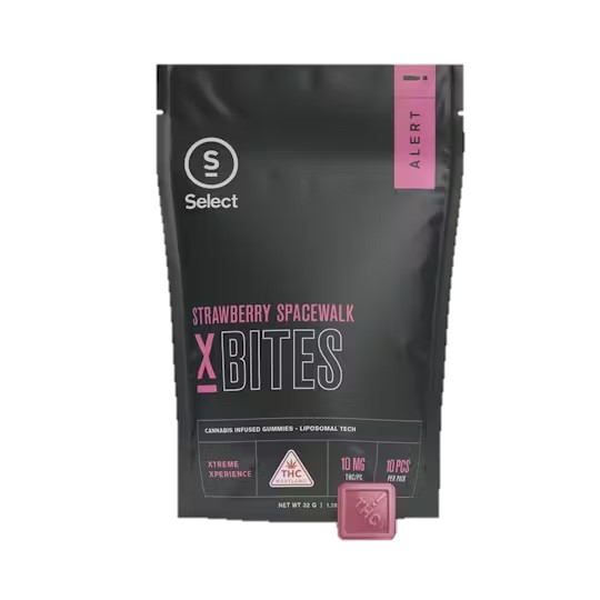 Photograph of product: 100mg Strawberry Supercharge X-Bites 20pk