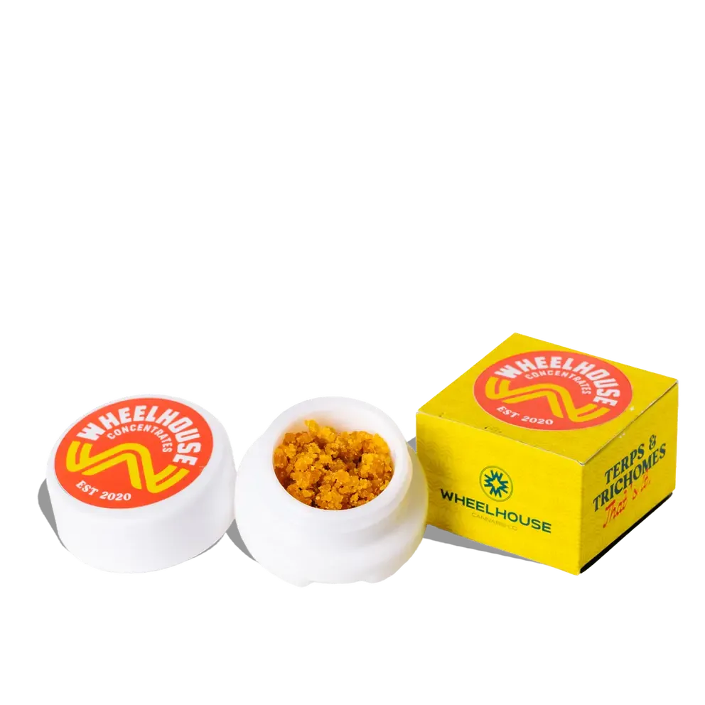 Photograph of product: Wheelhouse 1g Live Sugar Ghost Train Haze