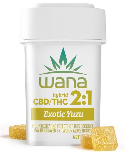 Photograph of product: [REC] Wana | Yuzu Lemon 2:1 | 10pk/100mg Soft Chews