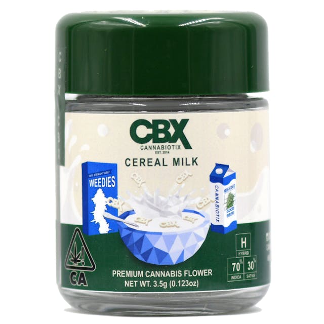 Photograph of product: Cereal Milk (H) 32% - 3.5G *SPECIAL PRICING* - Eighth