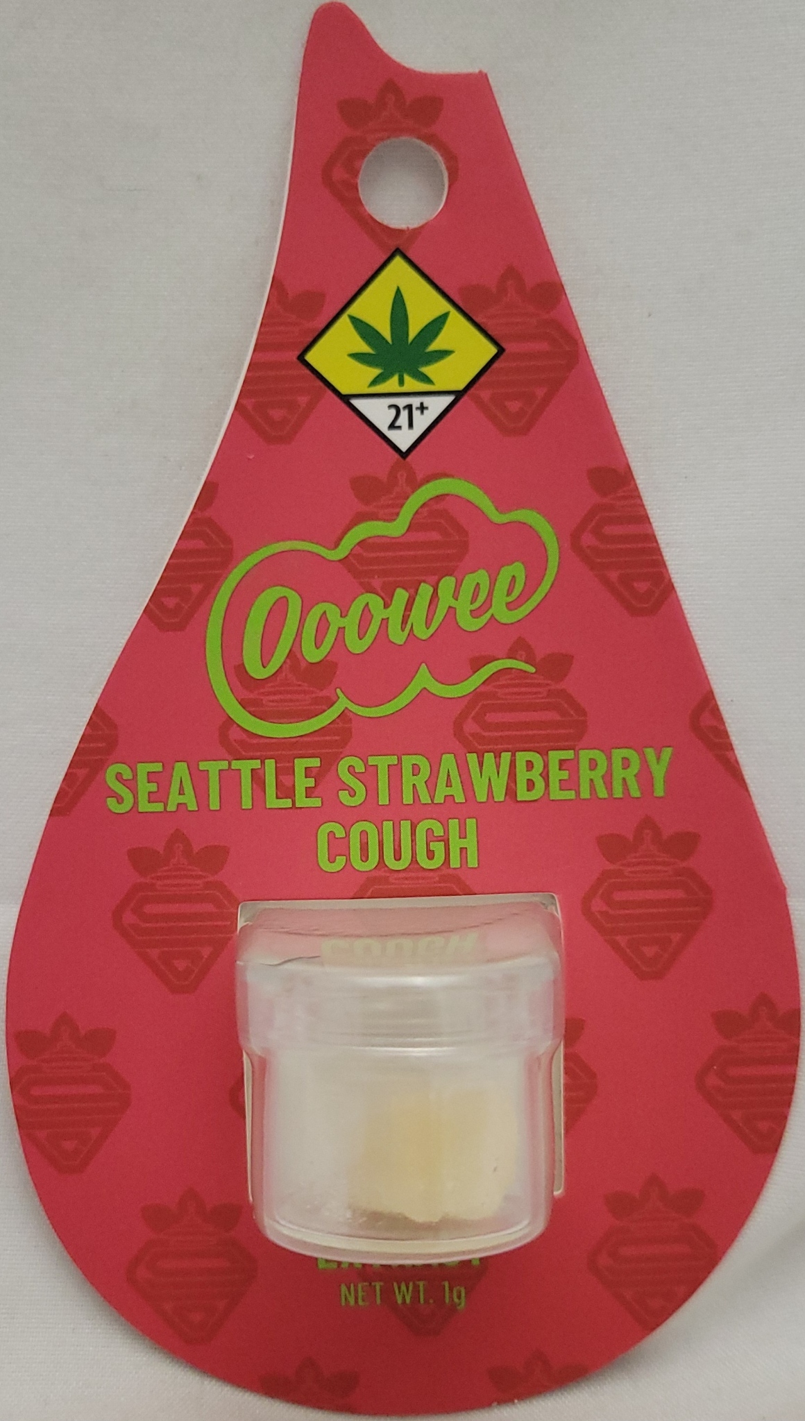 Photograph of product: Seattle Strawberry Cough | 1g