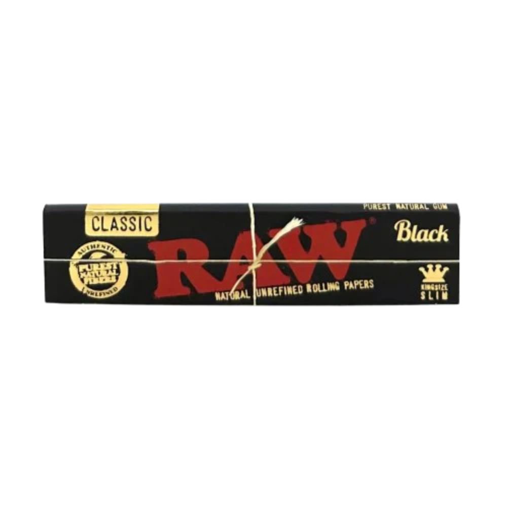 Photograph of product: CLASSIC BLACK KING SIZE PAPERS - RAW