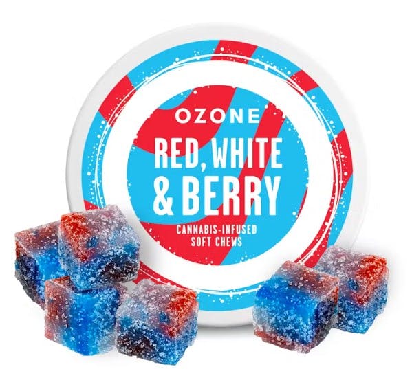 Photograph of product: Red, White, & Berry Gummies | 20 Servings
