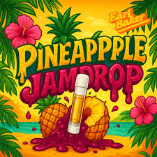 Photograph of product: Earl Baker Pineapple Jamdrop Vape T89.619 H 00123 (AU)