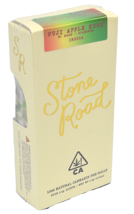 Photograph of product: Stone Road | Creme Brulee | 3.5G 5PK Infused Preroll