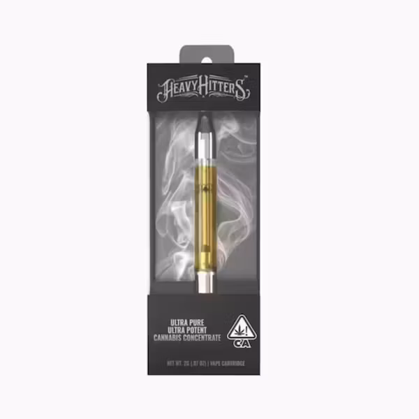 Photograph of product: Heavy Hitters Ultra Extract 510 Vape Cartridge, - Granddaddy Purple