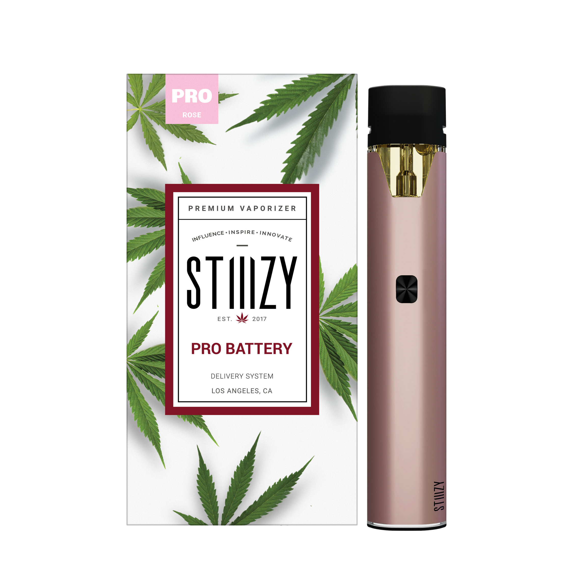 Photograph of product: Stiiizy Battery Pro Kit Rose