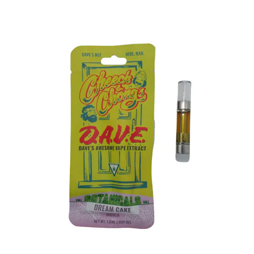 Photograph of product: Cheech & Chong- Dream Cake- Vape Cart